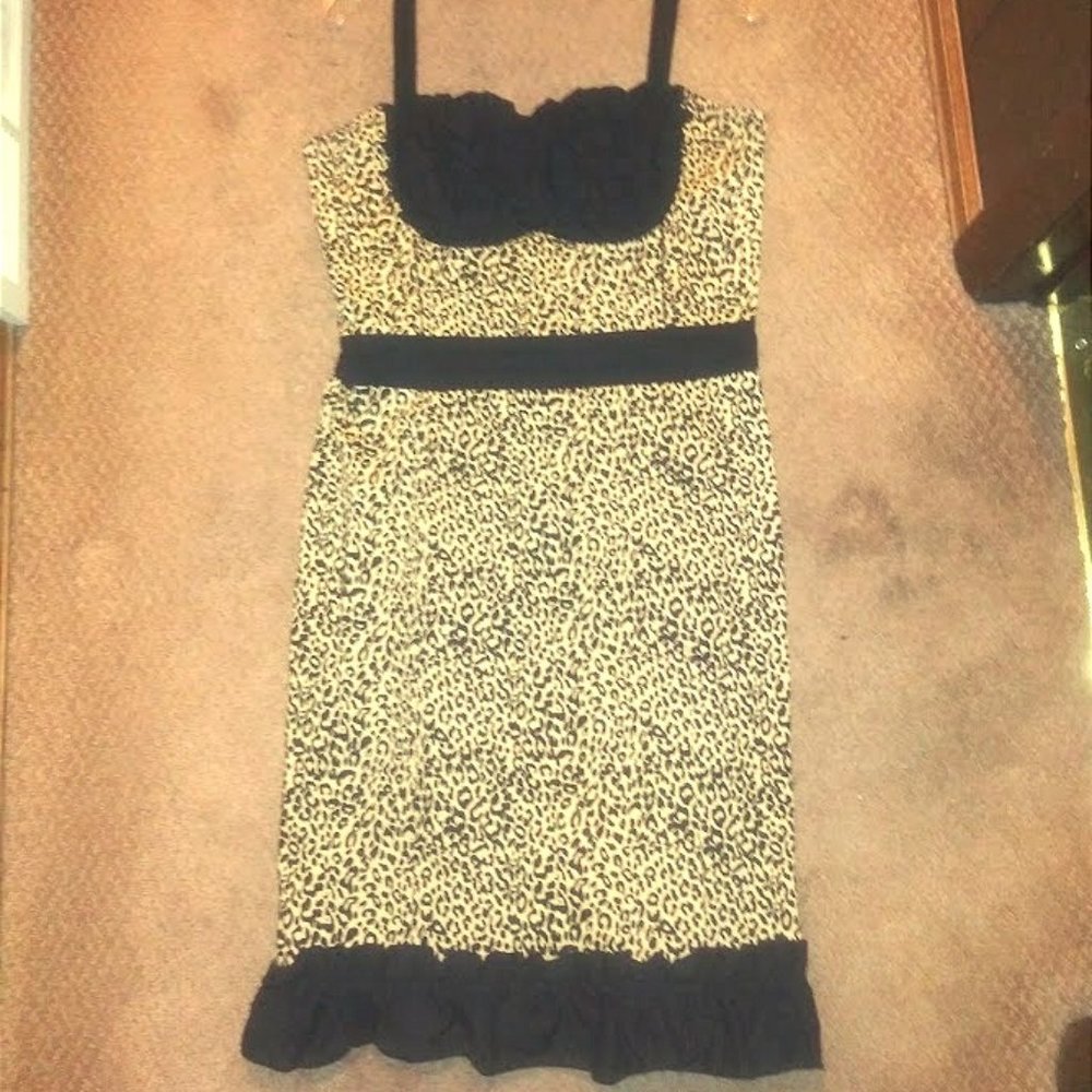 Too Fast Medium Pin Up Girl Retro Wiggle Dress